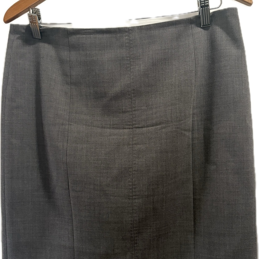 Ann Taylor Gray Pencil Skirt